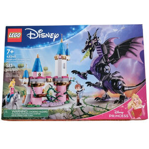 LEGO Disney Princess 43240 Maleficent’s Dragon Form And Aurora’s Castle BNIB